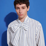 Hydra Stripe Bow Shirt