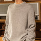 Megztinis BOUND BAXTER MOHAIR BLEND SWEATER - GREY UNISEX