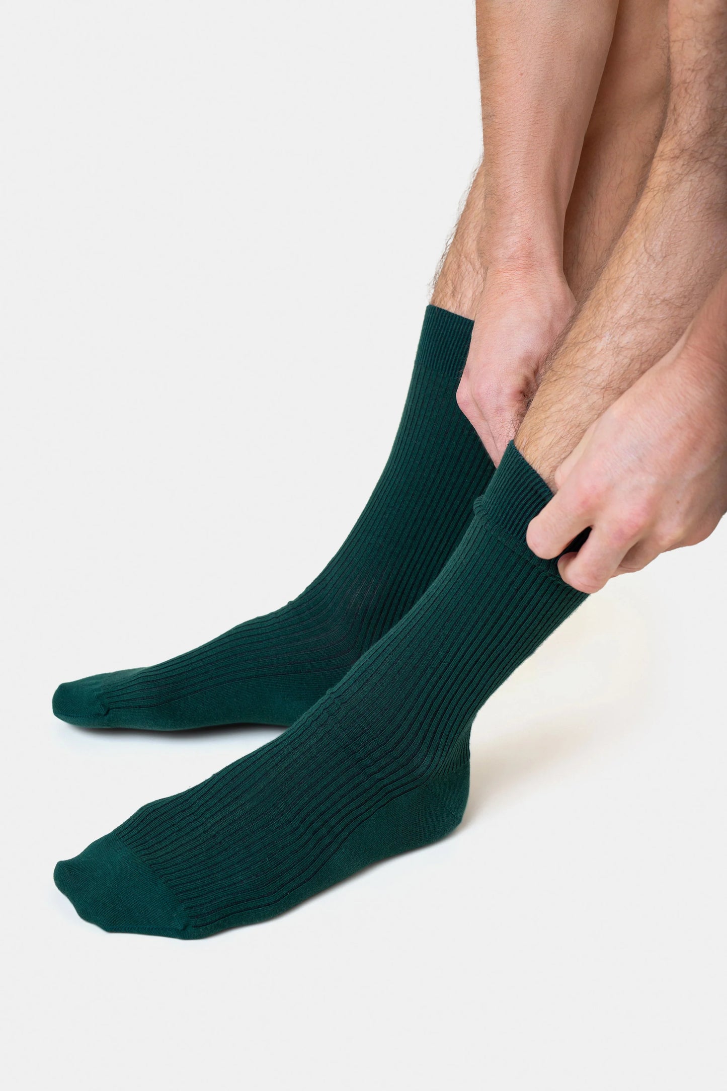 Classic Organic Sock Emerald Green