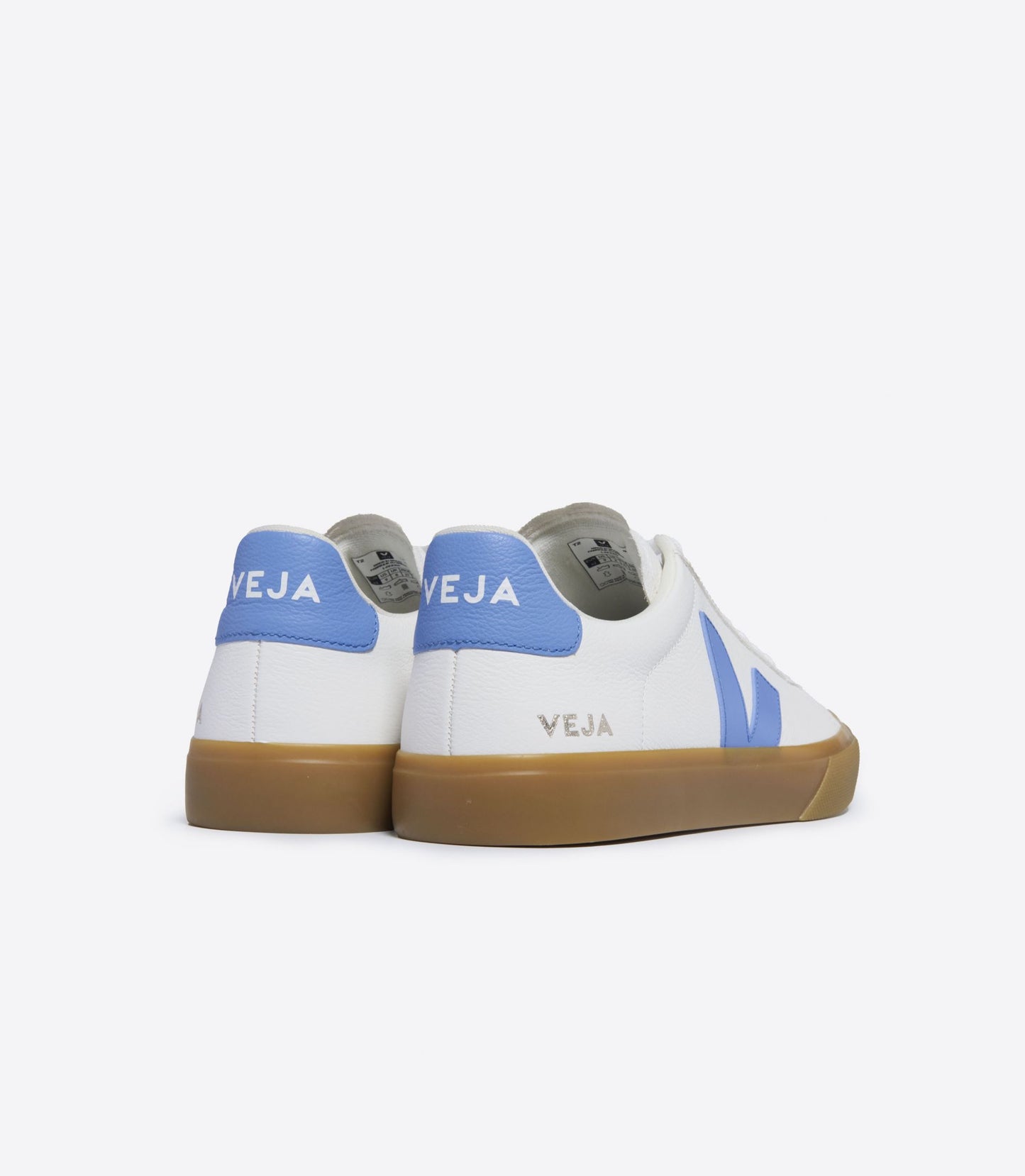 VEJA CAMPO CHROMEFREE LEATHER WHITE AQUA NATURAL