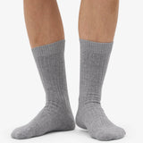 Merino Wool Blend Sock Heather Grey