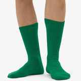 Merino Wool Blend Sock Kelly Green