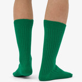 Merino Wool Blend Sock Kelly Green
