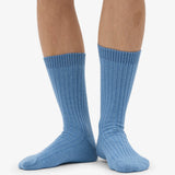 Merino Wool Blend Sock Seaside Blue