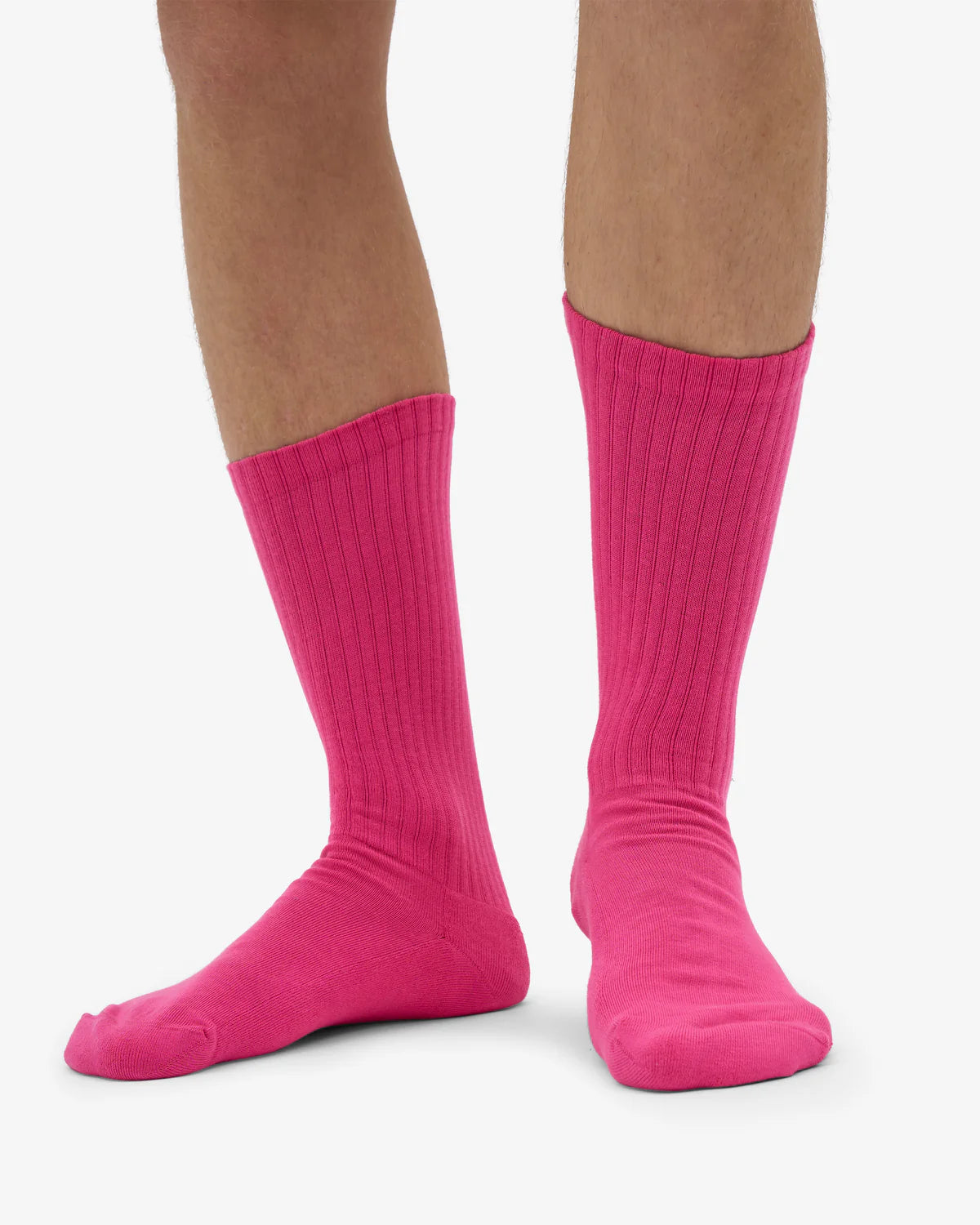 Organic Active Sock Bubblegum Pink