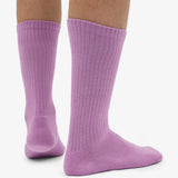 Organic Active Sock Burned Cherry Blossom