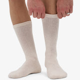 Organic Active Sock Ivory White
