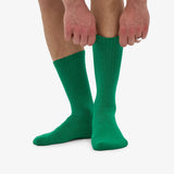 Organic Active Sock Kelly Green