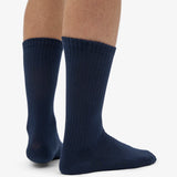 Organic Active Sock Navy Blue