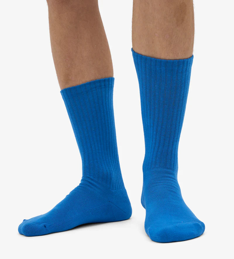 Organic Active Sock Pacific Blue