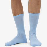 Organic Active Sock Polar Blue