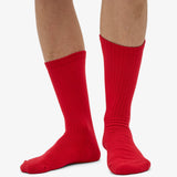 Organic Active Sock Scarlet Red