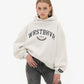 WRSTBHVR OFFBEAT V2 WHITE GREY MELAGNE HOODIE