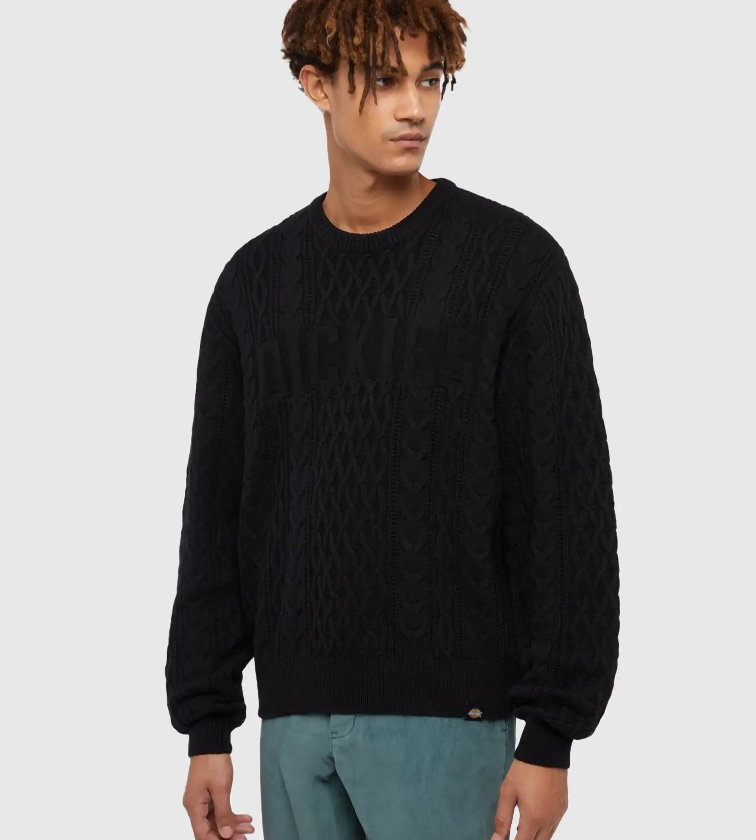DICKIES SCRIPT CABLE SWEATER