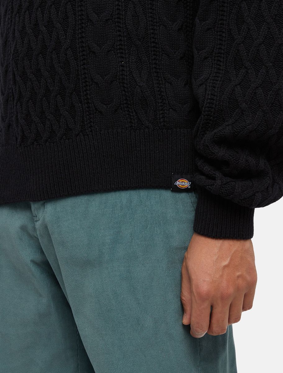 DICKIES SCRIPT CABLE SWEATER