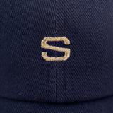 STRADALIA NAVY MONOGRAM HAT