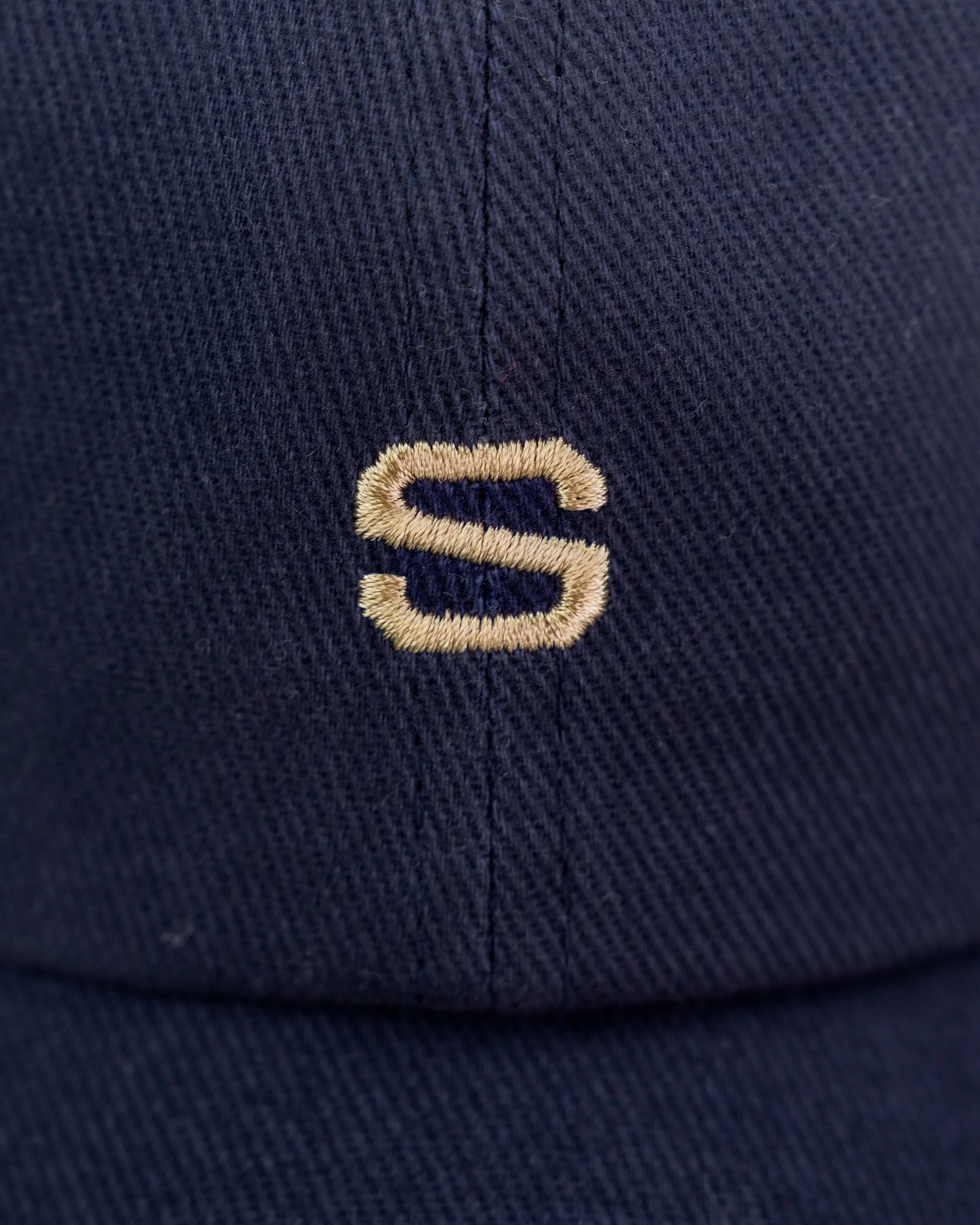 STRADALIA NAVY MONOGRAM HAT