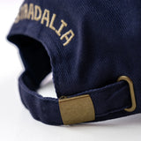 STRADALIA NAVY MONOGRAM HAT
