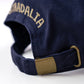 STRADALIA NAVY MONOGRAM HAT