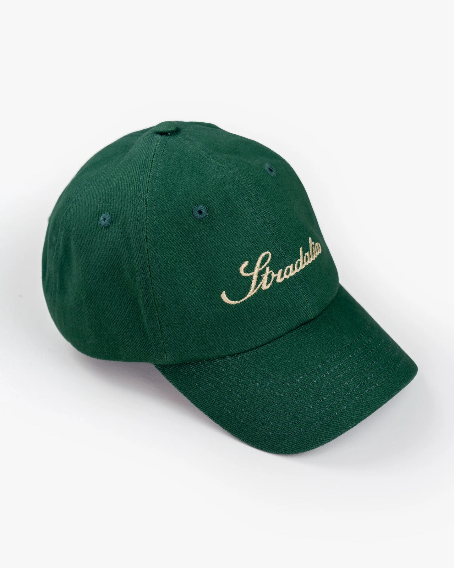 STRADALIA SCRIPT GREEN HAT