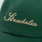 STRADALIA SCRIPT GREEN HAT