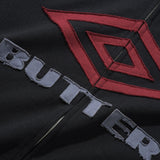 Diamond Fleece Zip-Thru Jacket Black