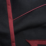Diamond Fleece Zip-Thru Jacket Black