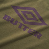 Diamond Logo Raglan Tee Army / Eggplant