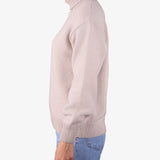 Merino Wool Turtleneck Coffee Brown