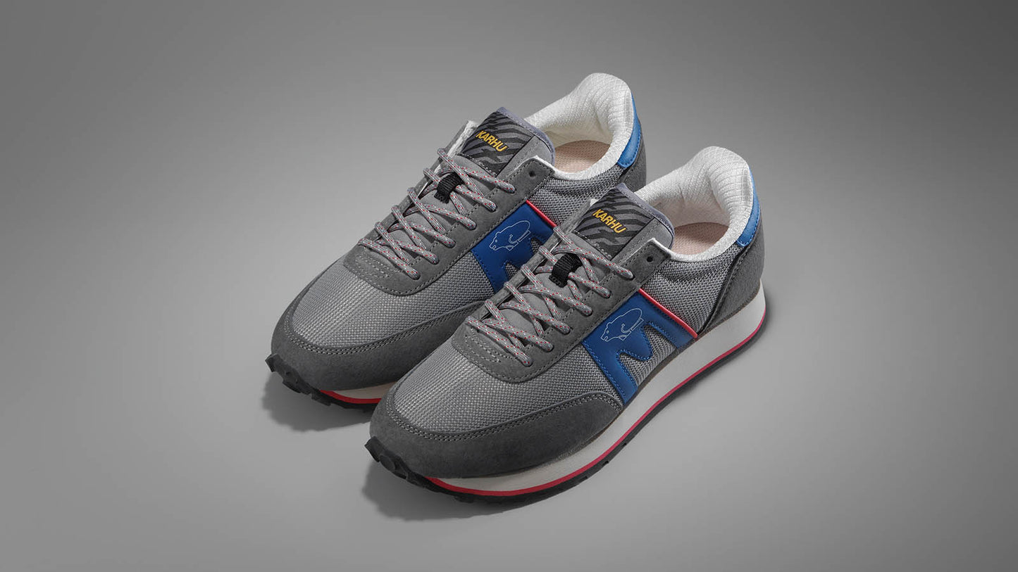 Sportbačiai KARHU Albatross Control Charcoal Gray/ Strong Blue F820007