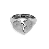 Broken Heart Ring (Sterling Silver)