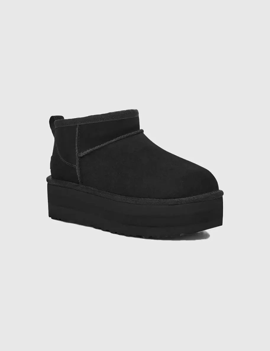 Auliniai batai UGG W Classic Ultra Mini Platform Black