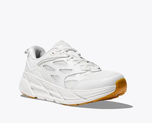 HOKA U CLIFTON L ATHLETICS WHITE/WHITE