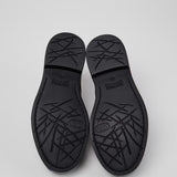 Twins Leather Shoes Black