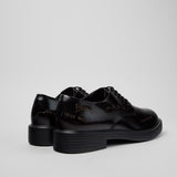 Twins Leather Shoes Black