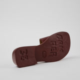 Dana Burgundy Sandals