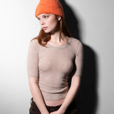 Faux Fur Beanie Hazy Indigo