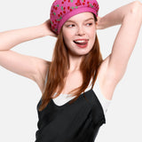 Tropic Cherry Jax Beret Bright Fuchsia