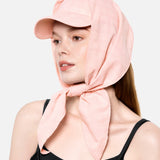 Seersucker Drape 5-Panel Pink