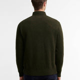 Essential Quarter-Zip Jumper Seaweed