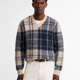 Hunham Tartan V-Neck Jumper