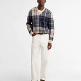 Hunham Tartan V-Neck Jumper