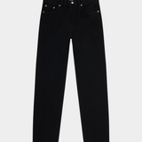 Regular Straight Black Denim