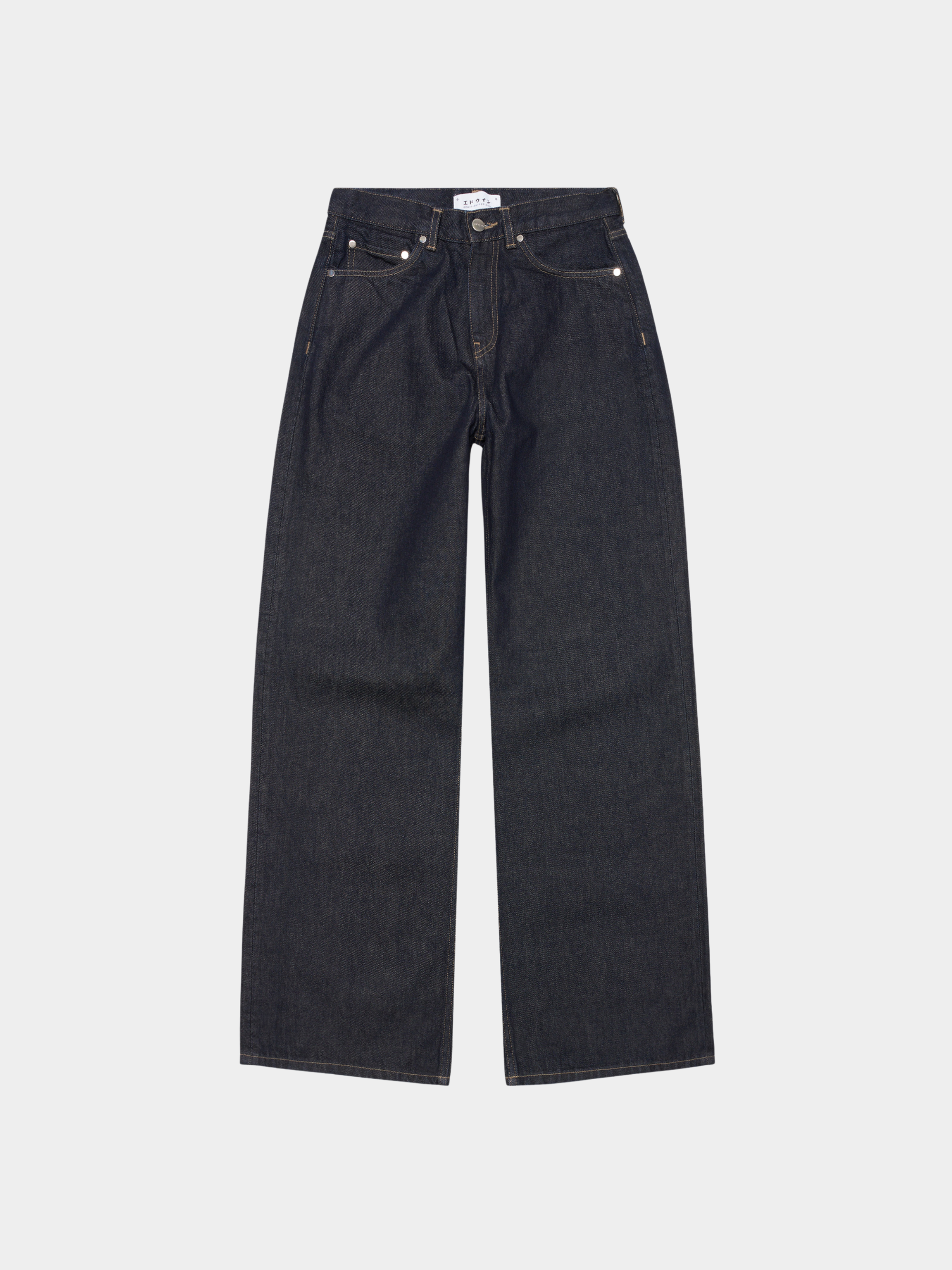 Olivia W Pant Blue Rinsed