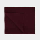 Merino Wool Scarf Oxblood Red