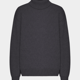 Merino Wool Turtleneck Lava Grey