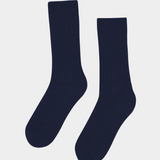 Merino Wool Blend Sock Navy Blue