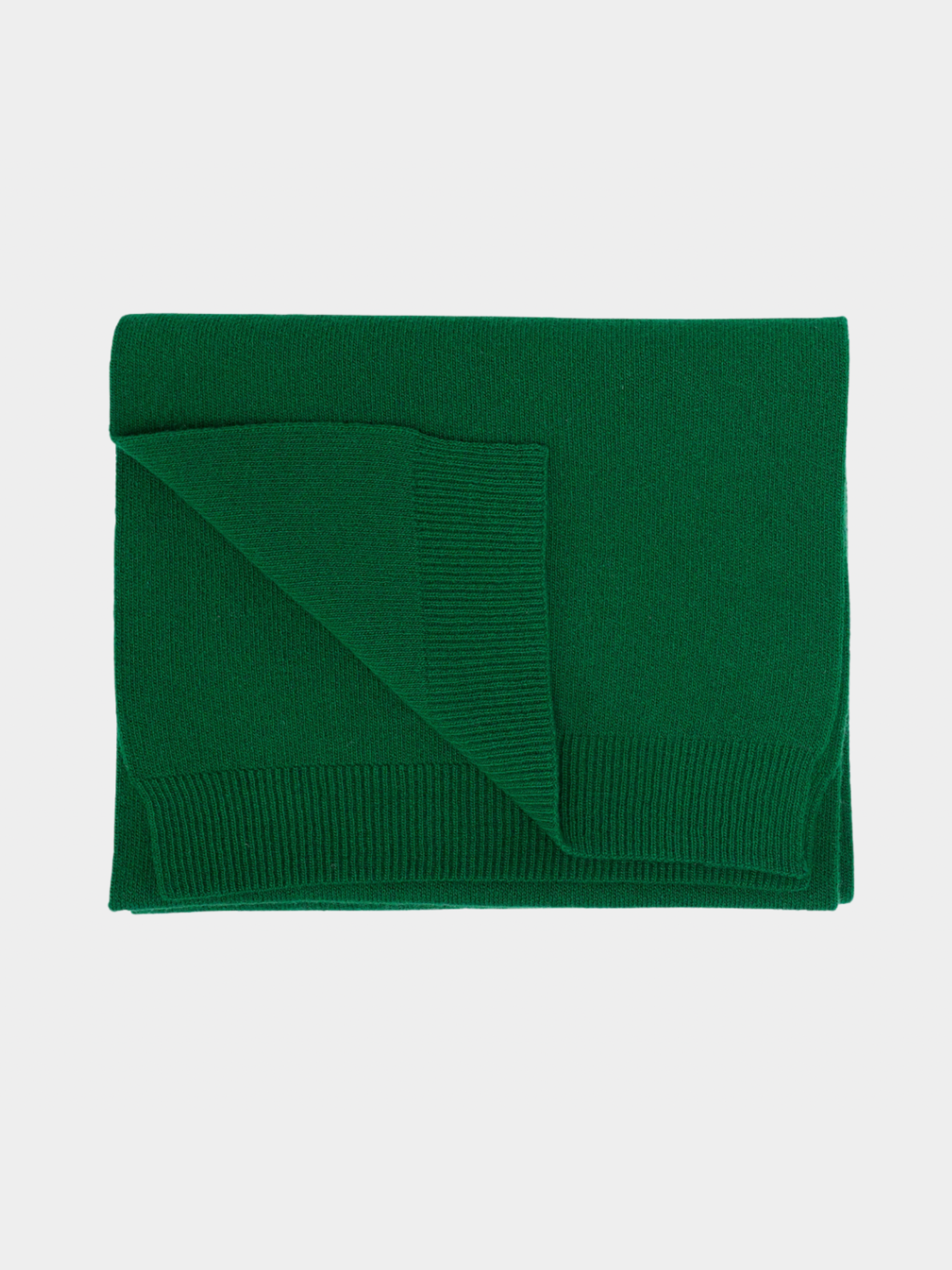 Merino Wool Scarf Kelly Green