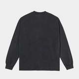 So Bored Long Sleeve Tee Silver Black