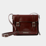11 Inch Vegan Satchel Cherry Red